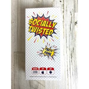 Socially Twisted party game by original ideas card game digital ages 17+ new